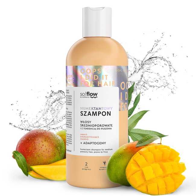 So!Flow – Humectant Shampoo for Medium Porosity and Frizzy Hair 400 ml