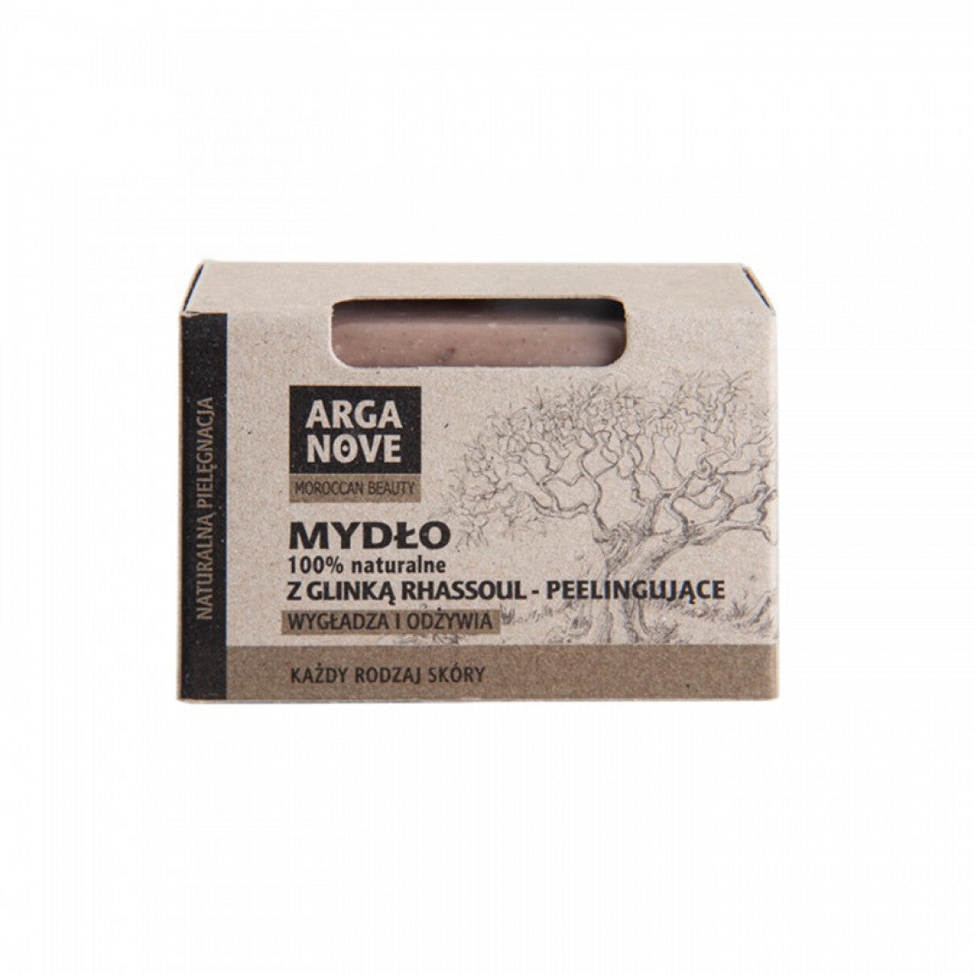Arganove – Natural Nourishing Soap with Argan Oil and Rhassoul Clay 100 g