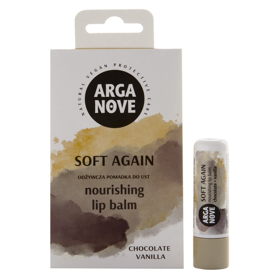 Arganove – Natural Nourishing Lip Balm – Vanilla and Chocolate 4,4 g