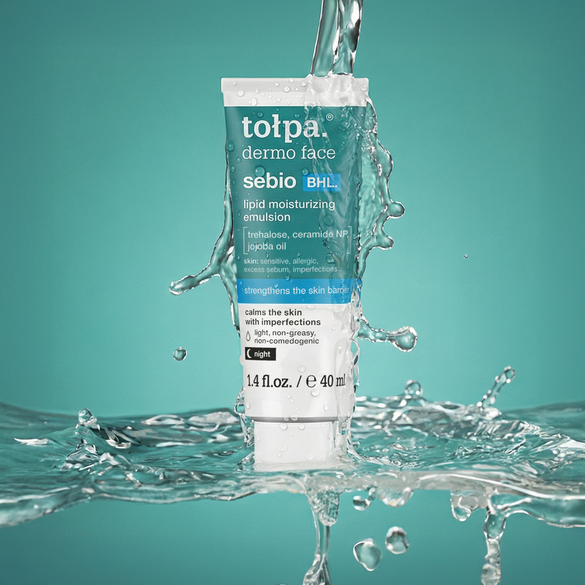 Tołpa – Dermo Face Sebio BHL – Lipidowa Emulsja Nawilżająca 40ml