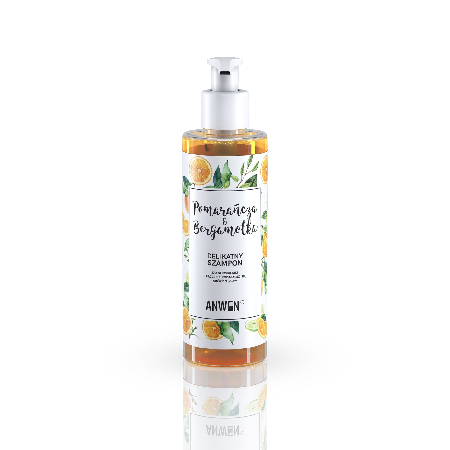 Anwen – Orange and Bergamot Shampoo For Normal and Oily Scalp 200 ml