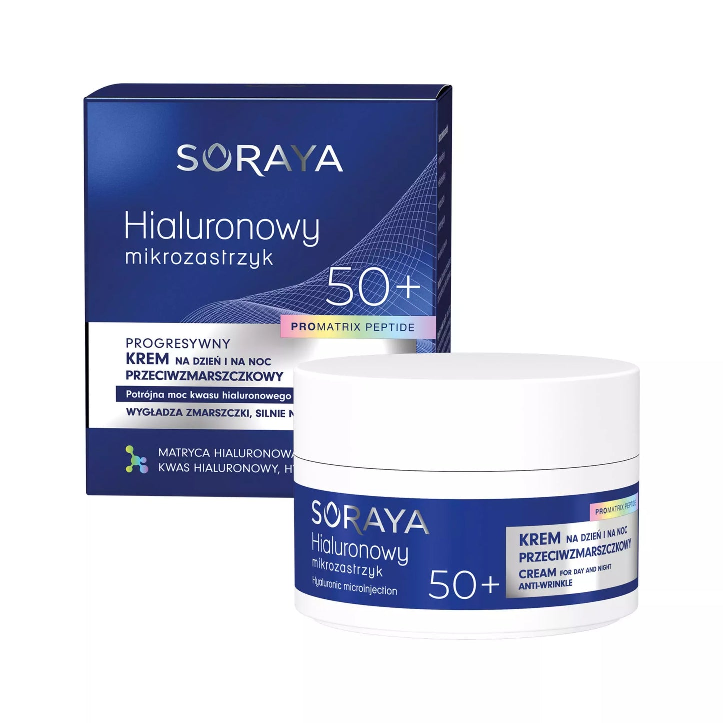 Soraya – Pro Matrix – Progressive Anti-Wrinkle Cream 50+, 50ml