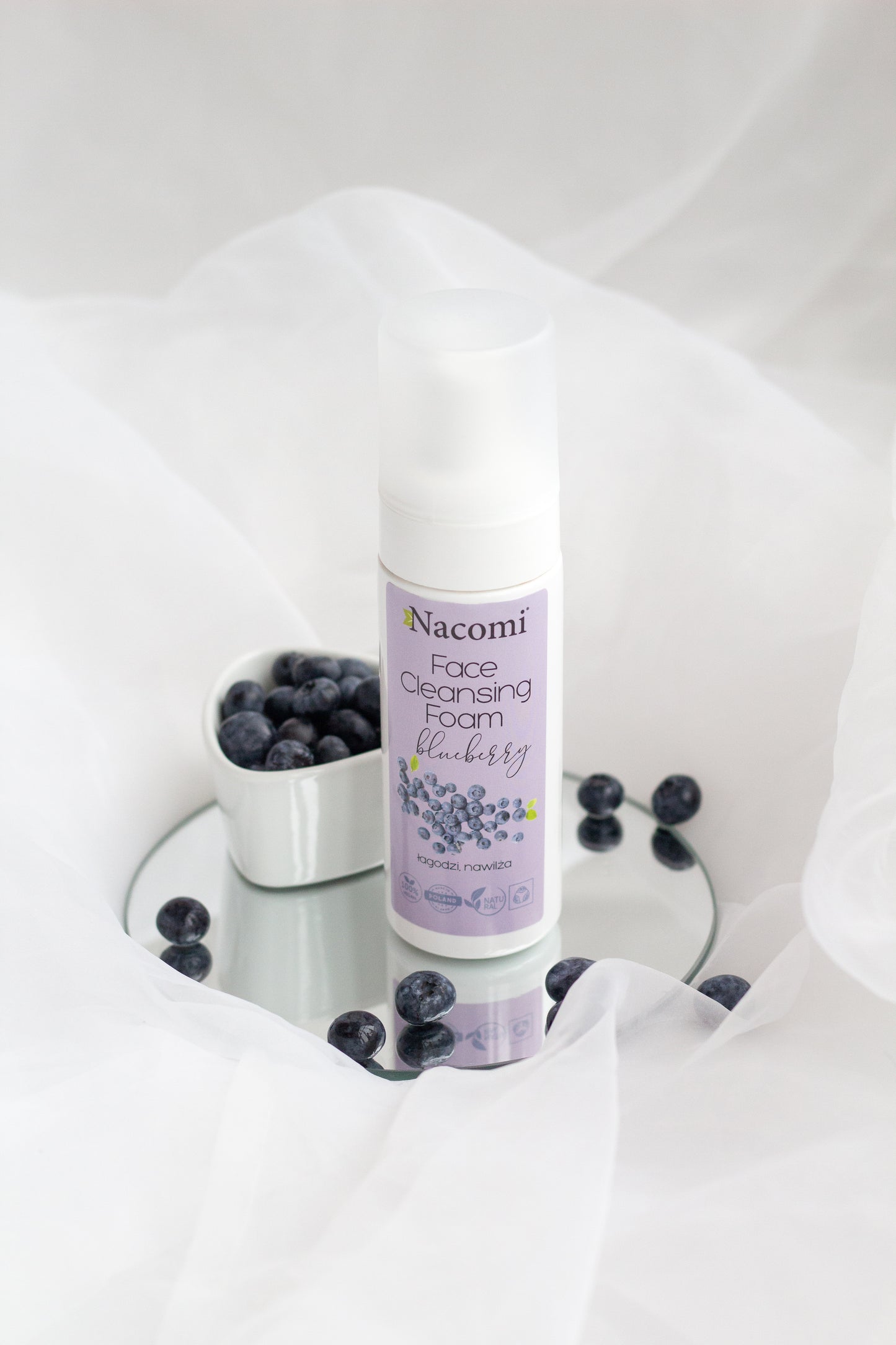 Nacomi – Face Cleansing Foam – Blueberry 150ml