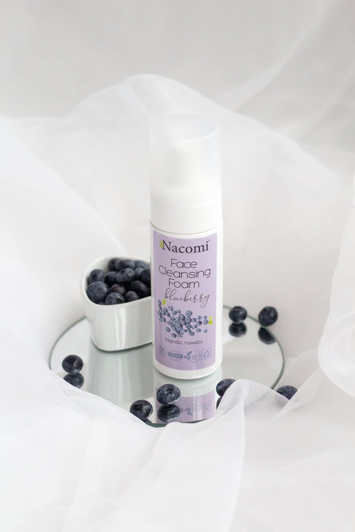 Nacomi – Face Cleansing Foam – Blueberry 150ml