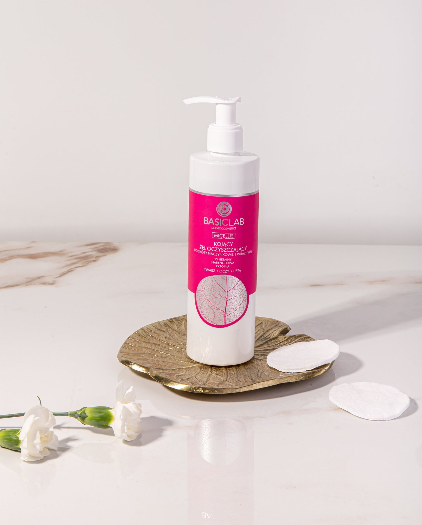 BasicLab – Soothing Cleansing Gel For Couperose and Sensitive Skin 300ml