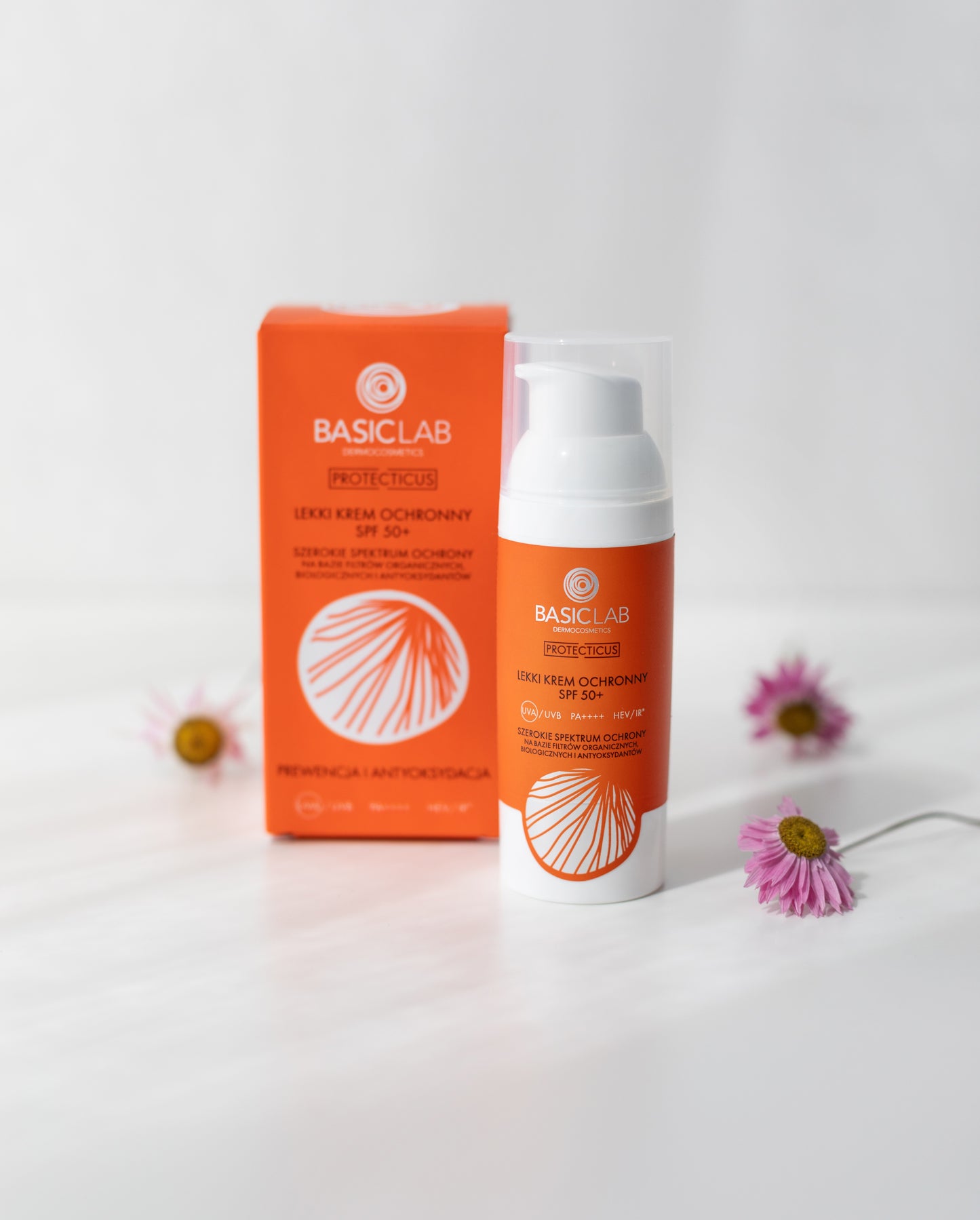 BasicLab – Light Protective Emulsion SPF50+ - Prevention and Antioxidation 50ml