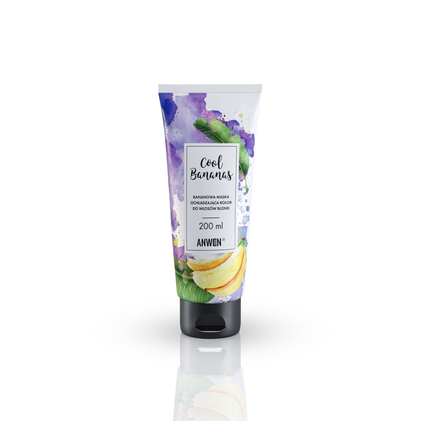 Anwen – Cool Bananas – Banana Color Cooling Mask for Blond Hair 200 ml