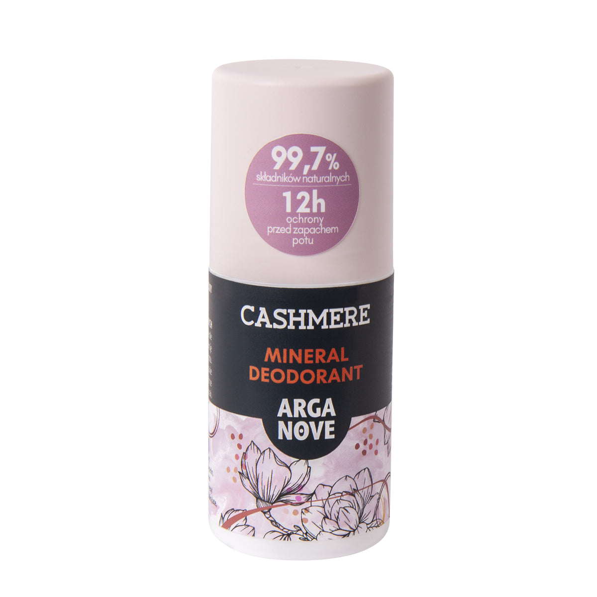 Arganove – Mineral Alum Deodorant Cashmere Roll-On 50ml
