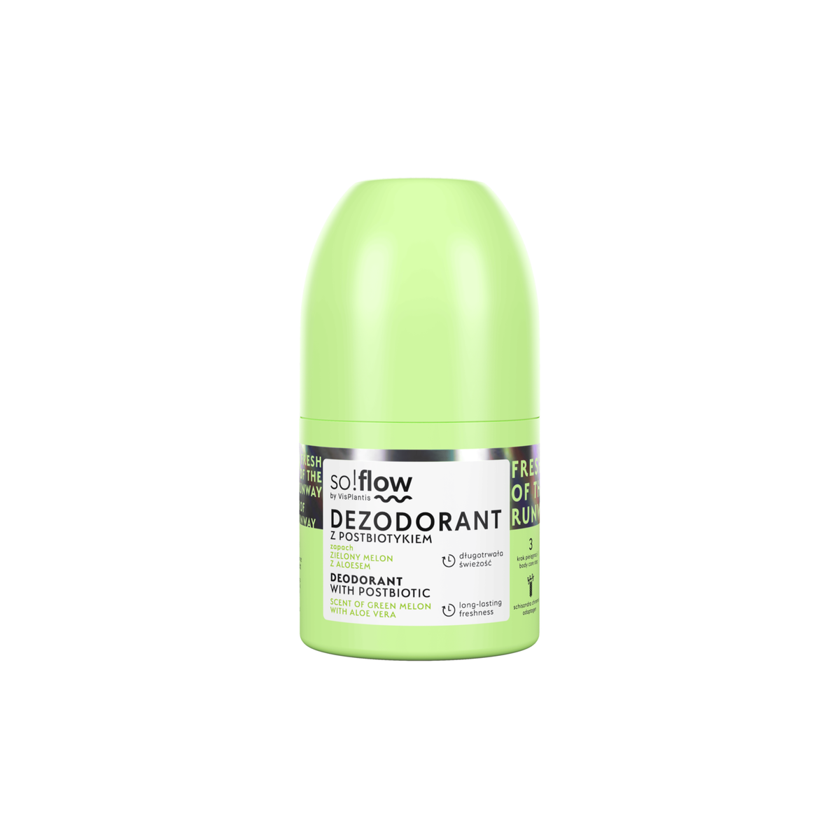 So!Flow – Antiperspirant Roll-On with Melon and Aloe Vera Scent 50ml