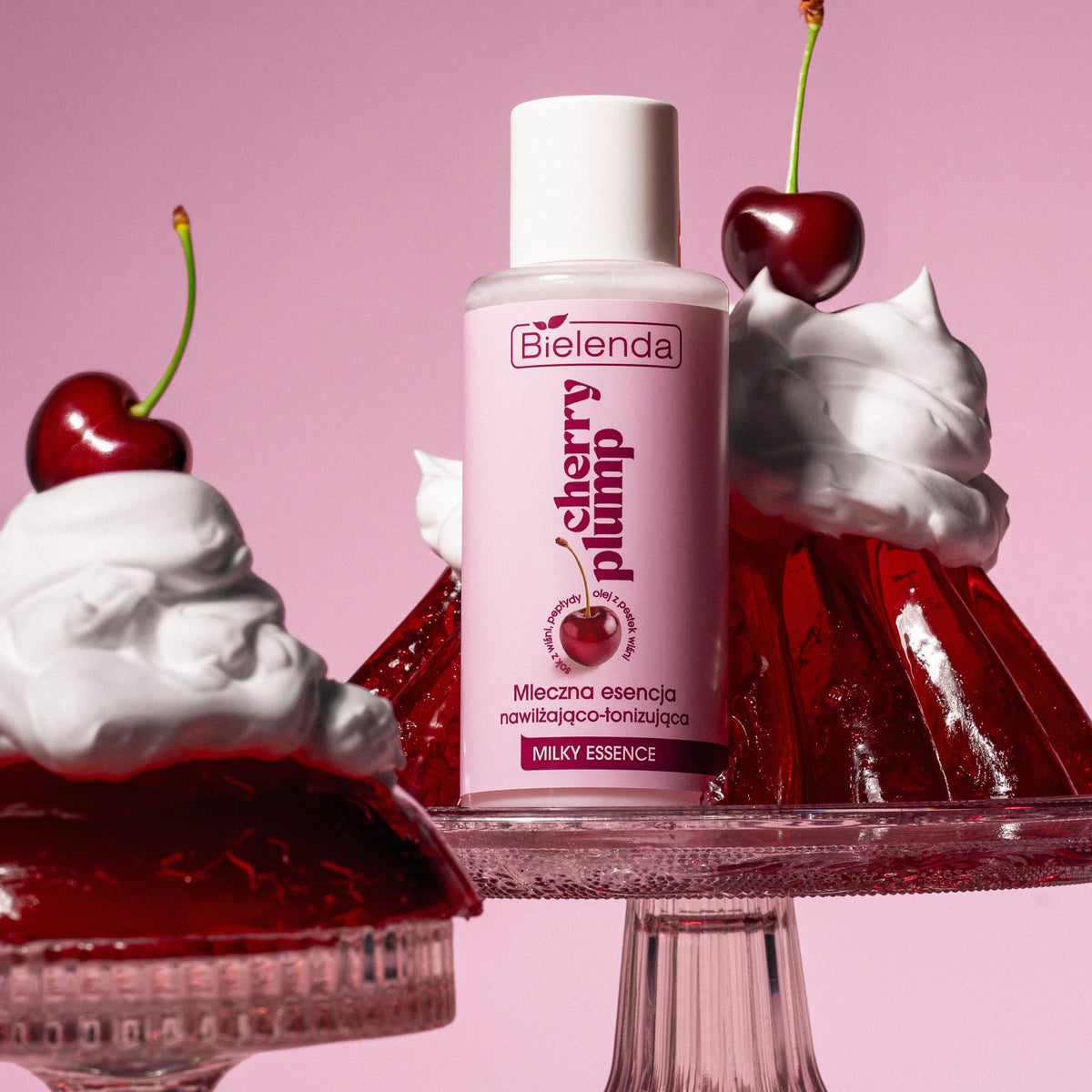 Bielenda – Cherry Plump – Mleczna Esencja Nawilżająco-Tonizująca 100ml