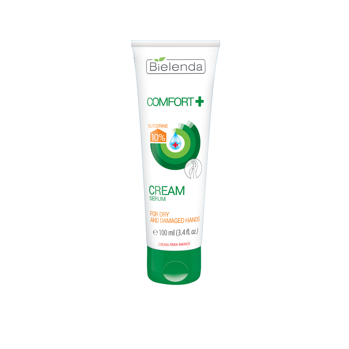 Bielenda – Comfort – Sárabindandi Krem fyrir Mjög Skemmdar Hendur 100ml