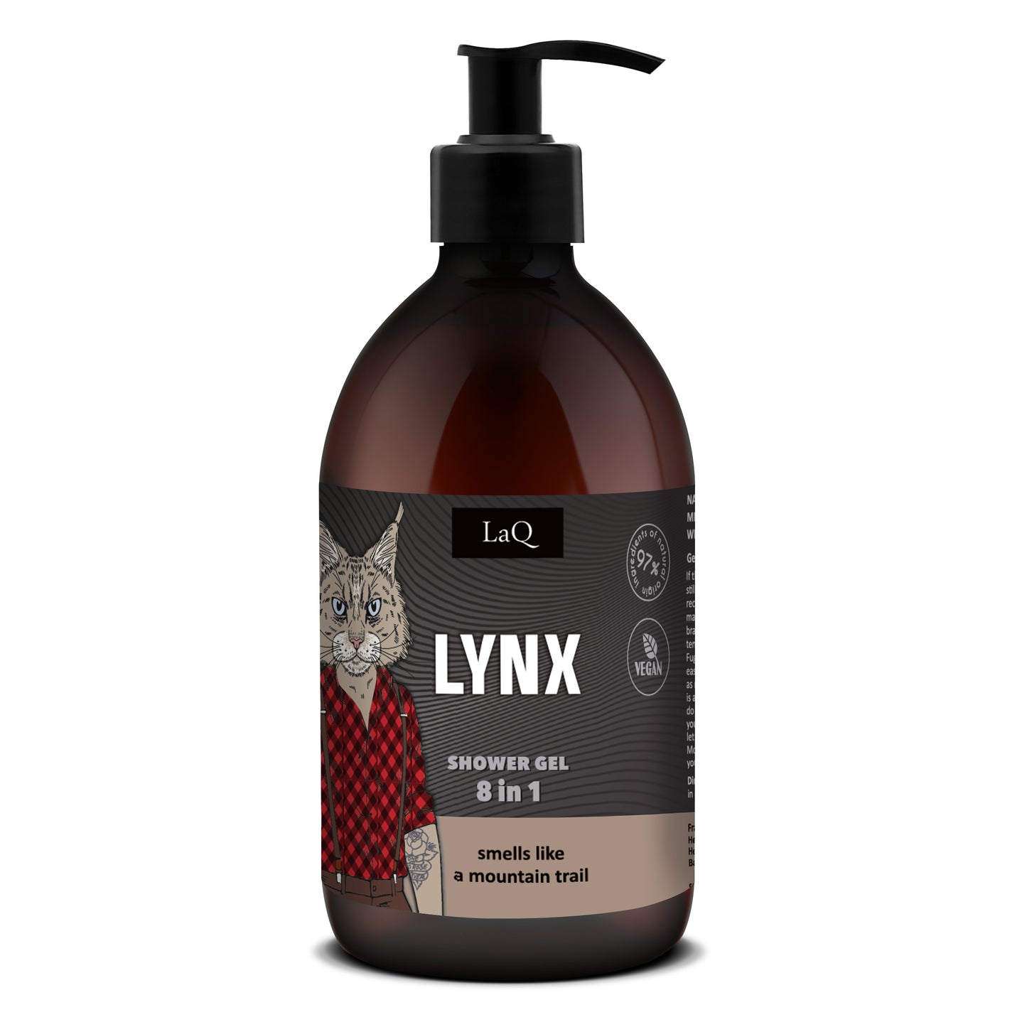 LaQ – Shower Gel 8 in 1 – Lynx 500 ml