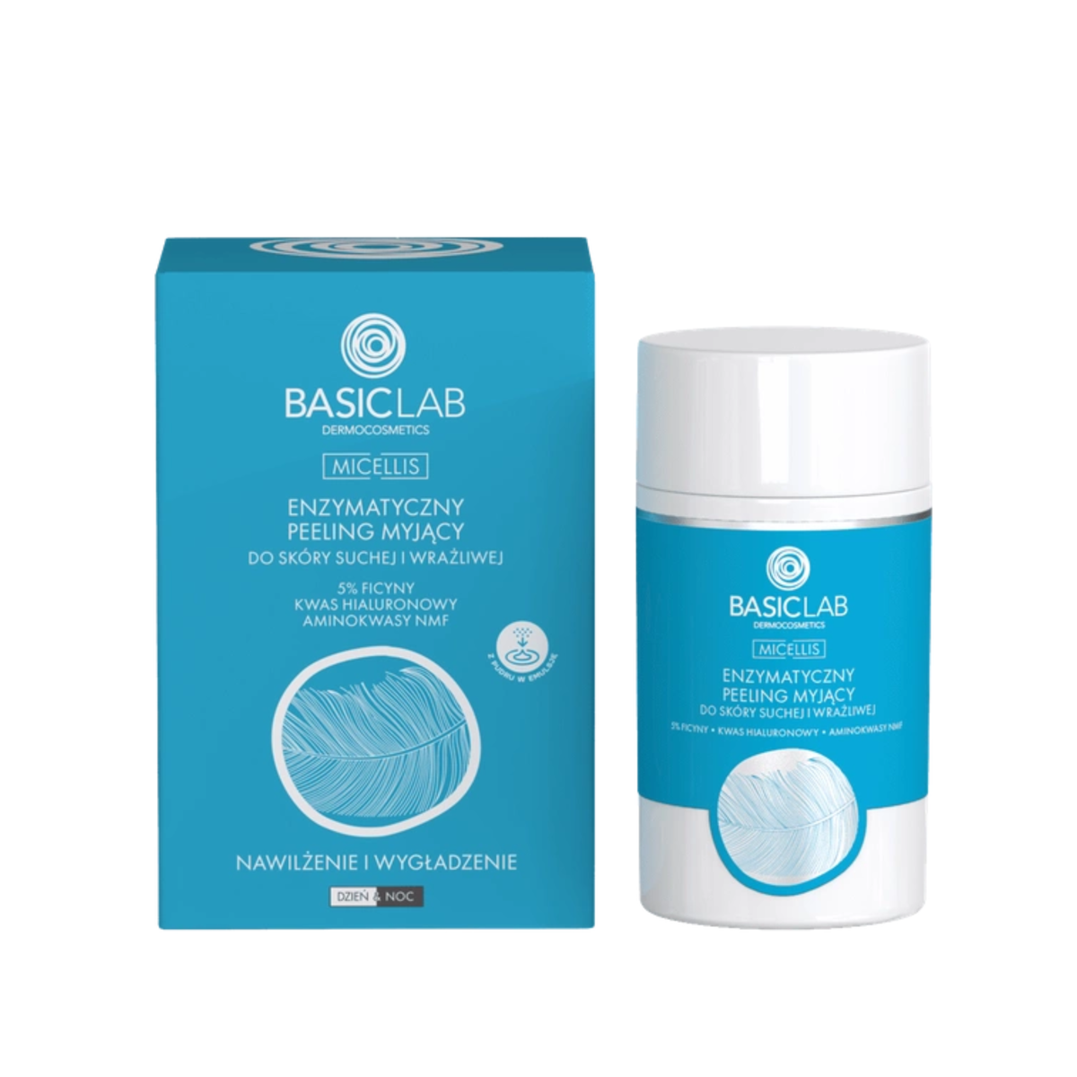 BasicLab – Enzymatic Cleansing Exfoliant for Dry and Sensitive Skin 35g