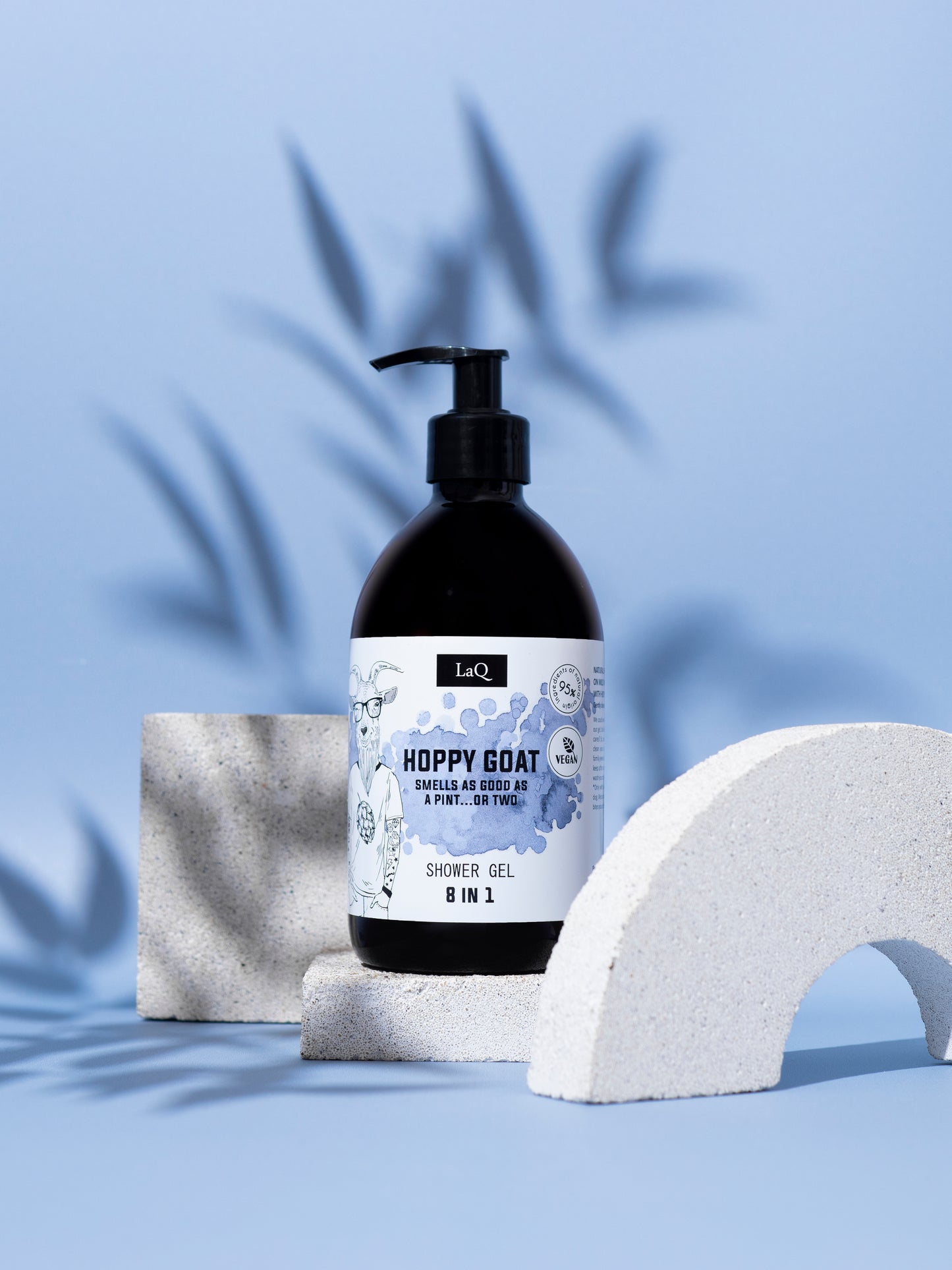 LaQ – Shower gel 8 in 1 – Hoppy Goat 500 ml