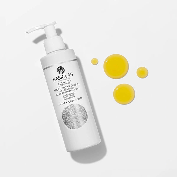 BasicLab – Hydrophilic Makeup Removing Oil for Ultra-Sensitive Skin 200ml