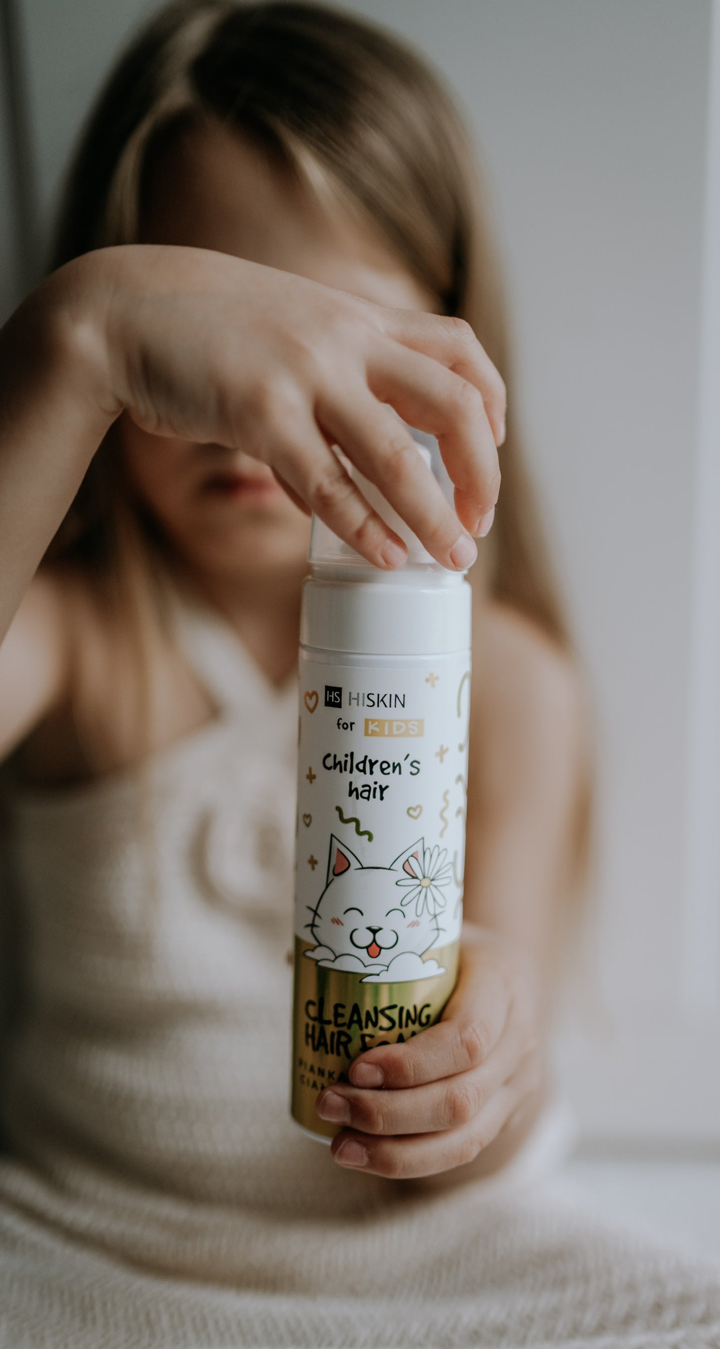 HiSkin – Cleasing Hair Foam – Rice Proteins 200ml