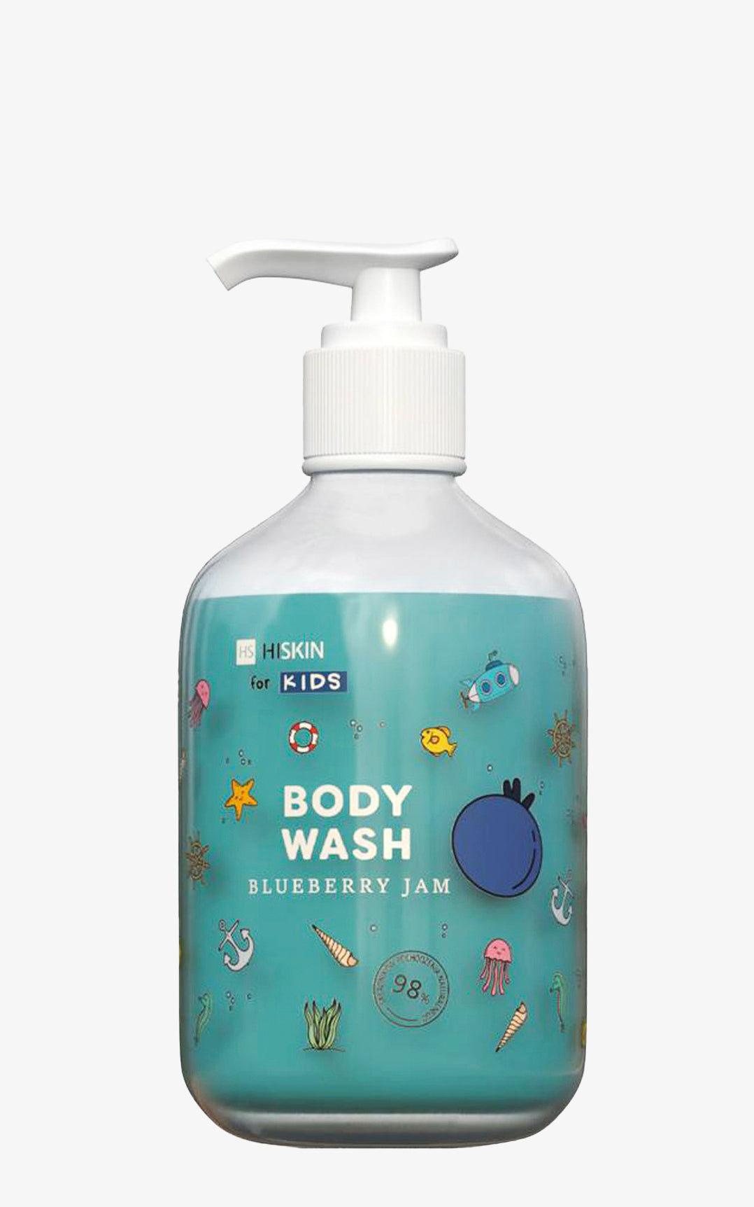 HiSkin – Kids Body Wash – Blueberry Jam 400ml