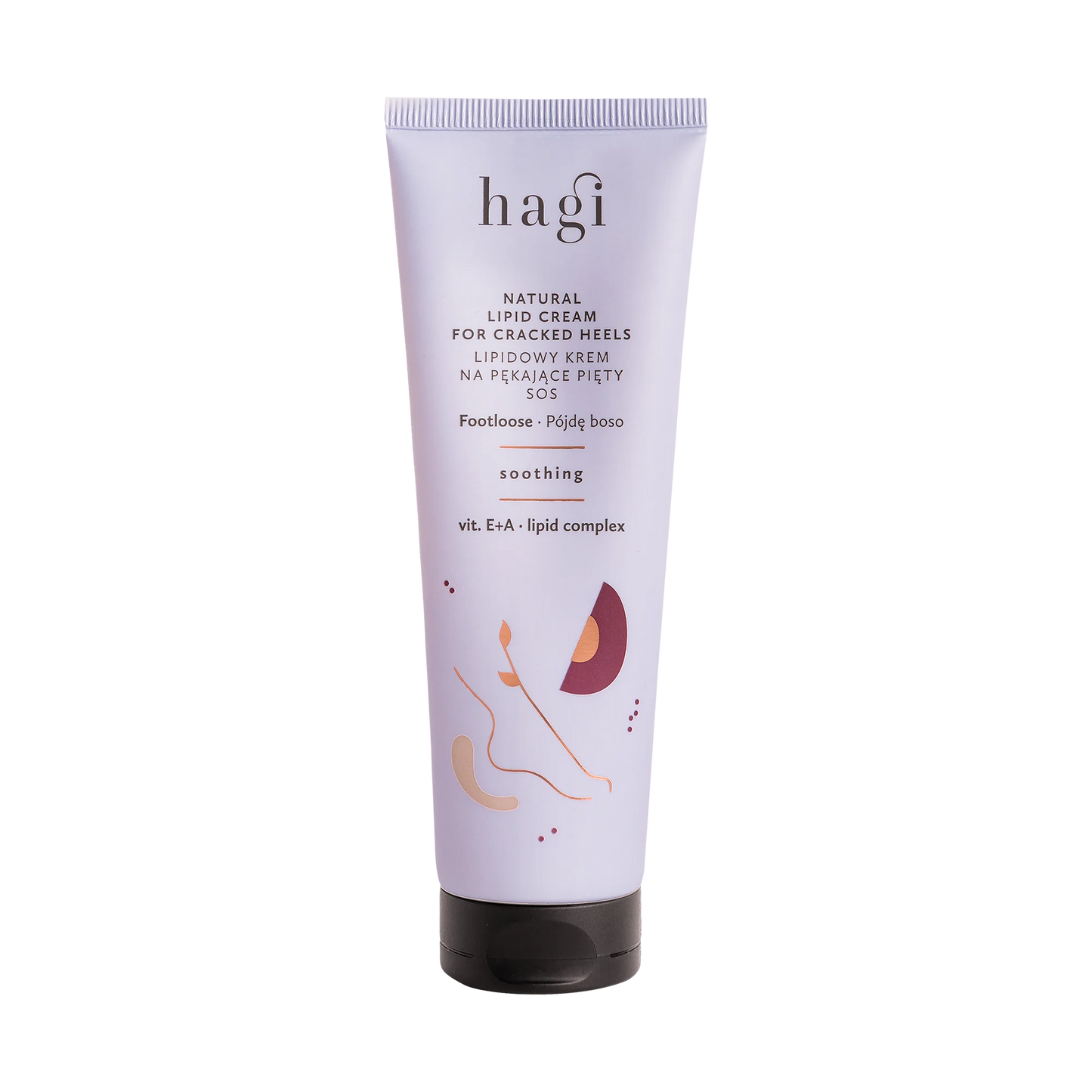 Hagi – Natural Lipid Cream For Cracked Heels – Footlose 75 ml