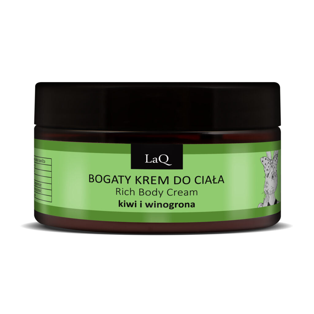 LaQ – Body Cream – Kiwi & Grapes 220 g