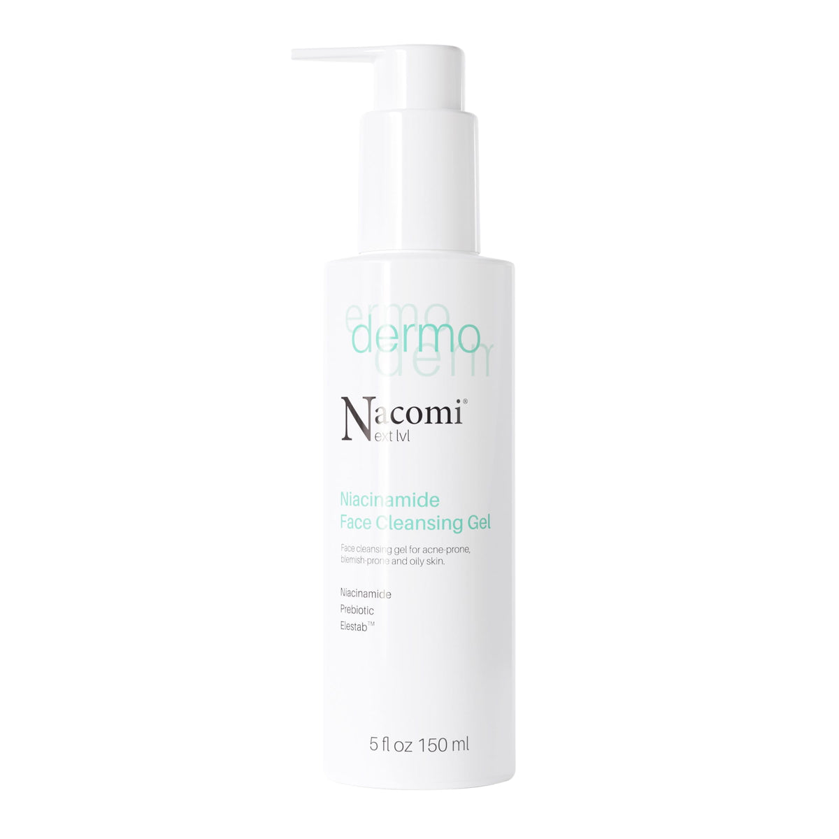 Nacomi – DERMO Face Cleansing Gel for Acne-Prone, Blemish-Prone and Oily Skin 150ml