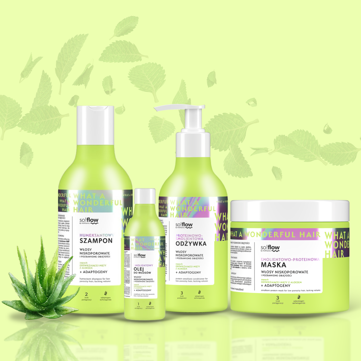 So!Flow – For Low Porosity Hair – Set