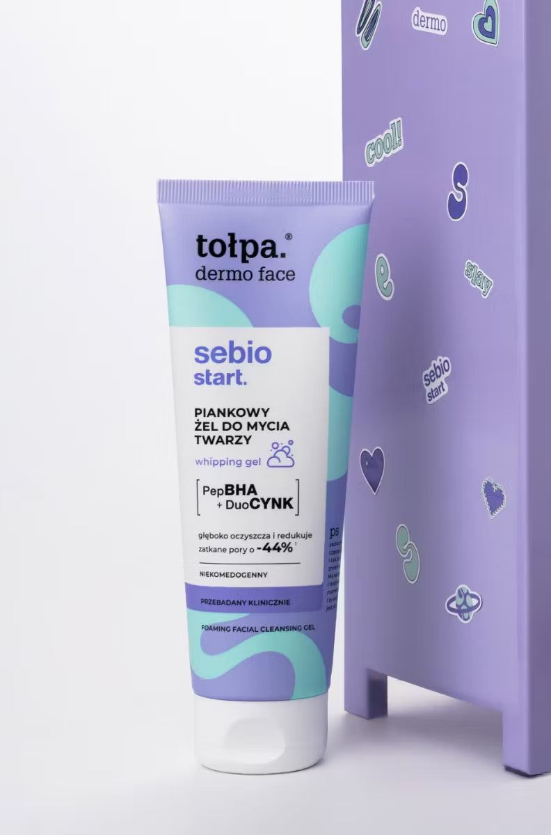 Tołpa – Dermo Face Sebio Start – Piankowy Żel do Mycia Twarzy 100ml