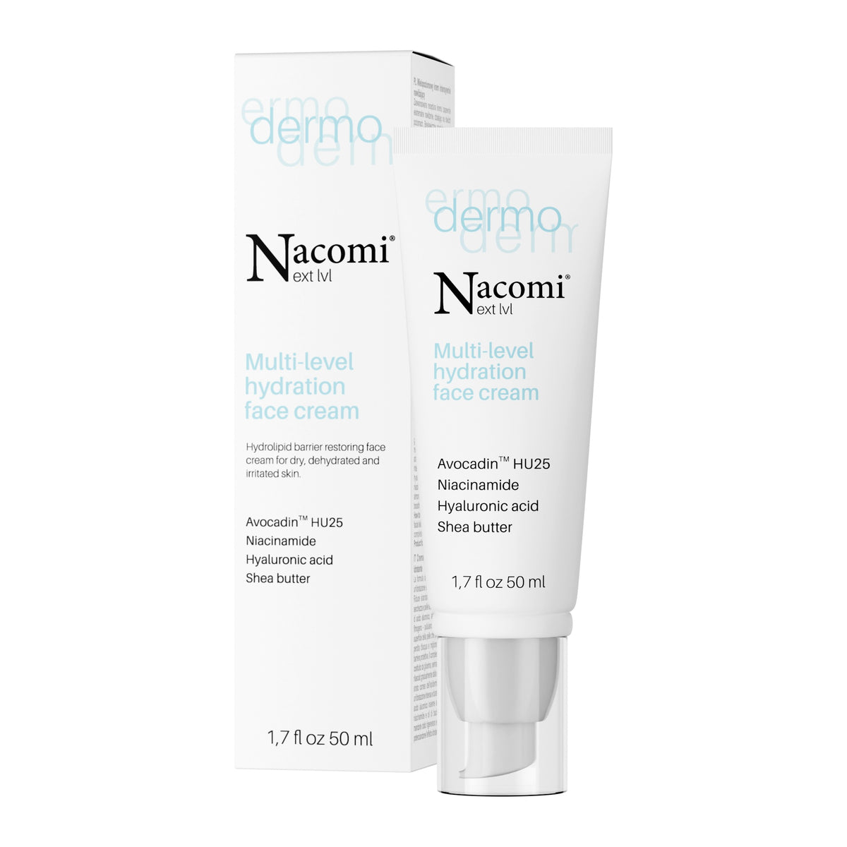 Nacomi – DERMO Multi-Level Hydration Face Cream 50ml