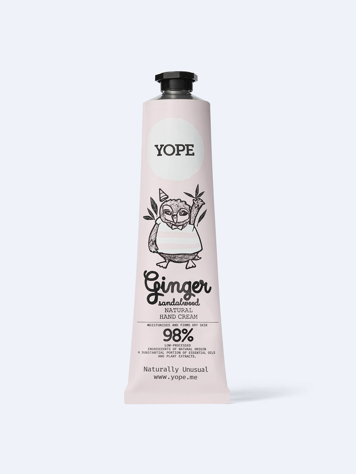 Yope – Natural Hand Cream – Ginger and Sandalwood 100 ml