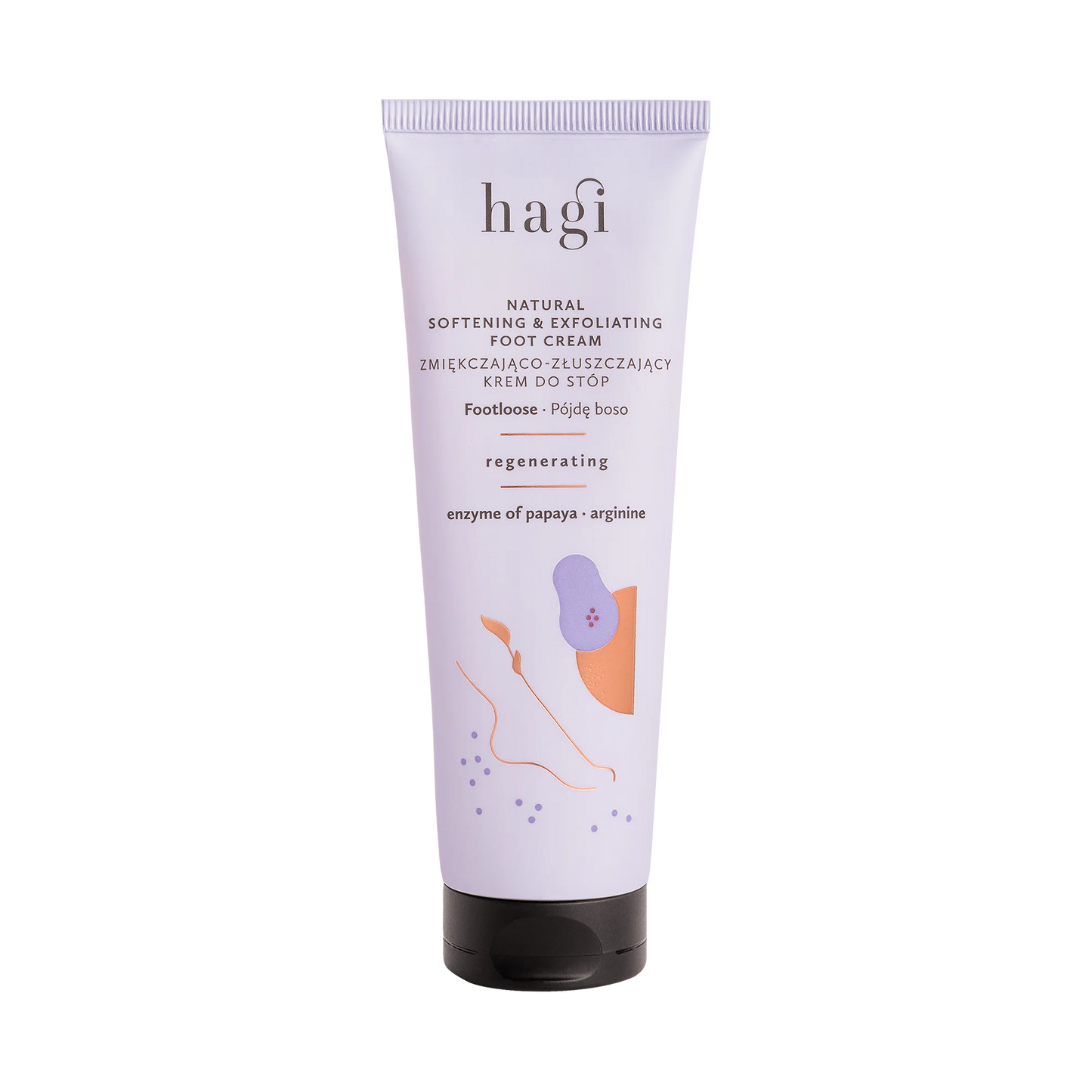 Hagi – Natural Softening & Exfoliating Foot Cream – Footloose 75 ml