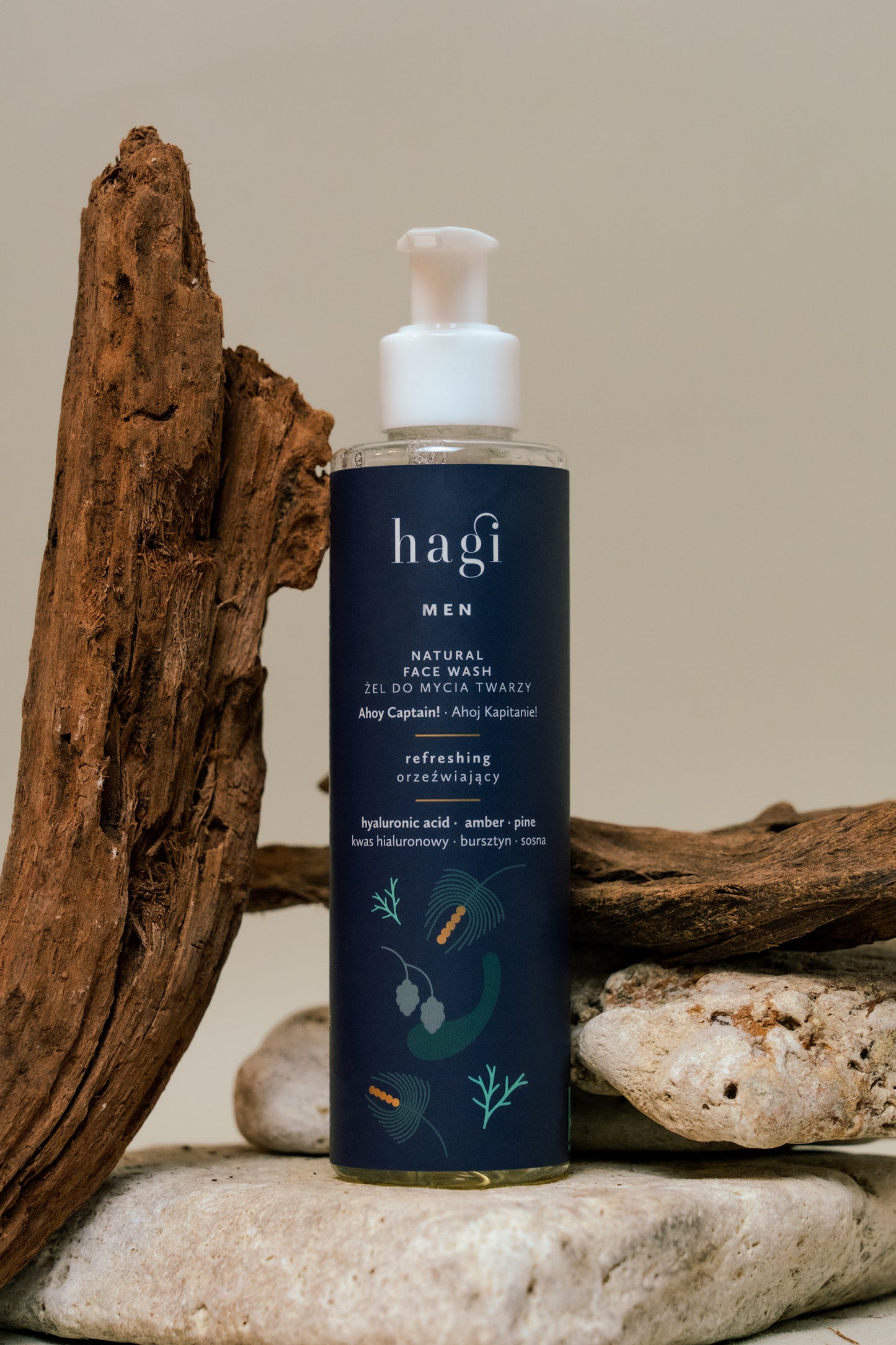Hagi – Ahoy Captain – Refreshing Face Wash Gel for Men 200ml