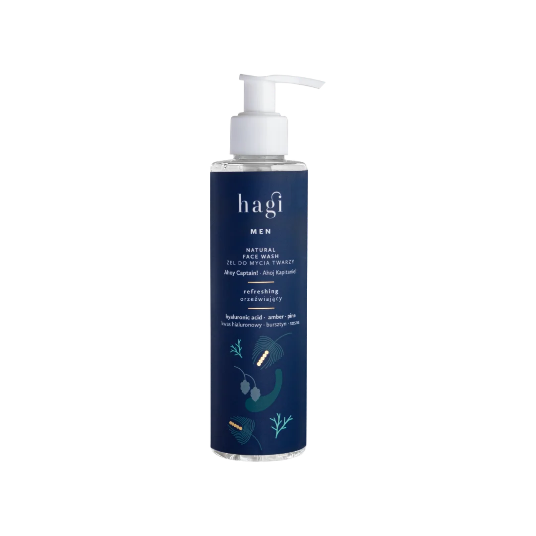 Hagi – Ahoy Captain – Refreshing Face Wash Gel for Men 200 ml