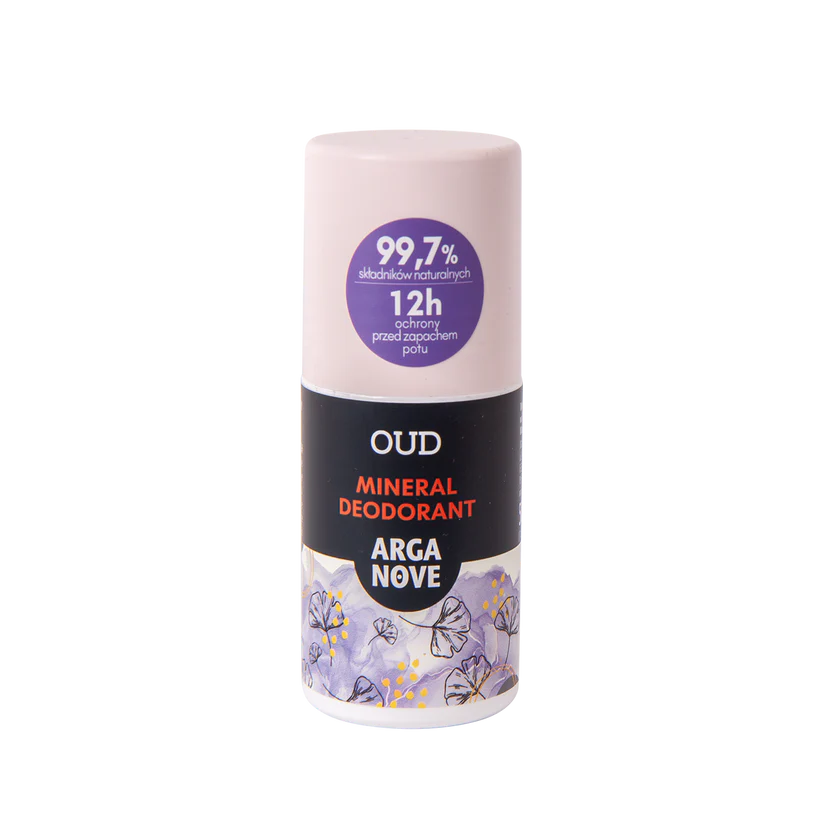Arganove – Alum Mineral Deodorant Oud Roll-On 50 ml