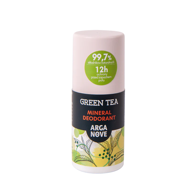 Arganove – Mineral Alum Deodorant Green Tea Roll-On 50 ml