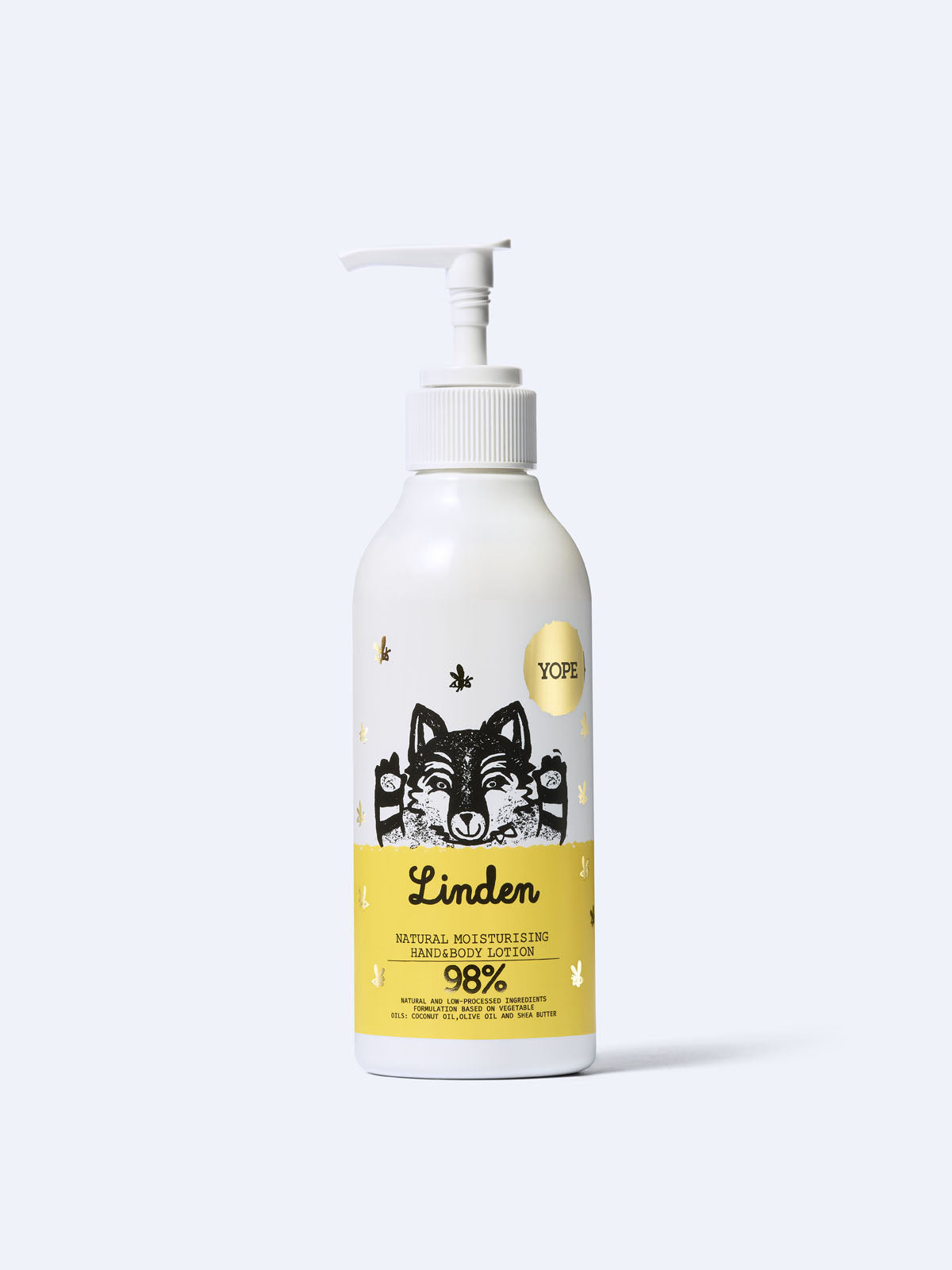 Yope – Natural Moisturising Hand and Body Lotion – Linden Blossom 300 ml