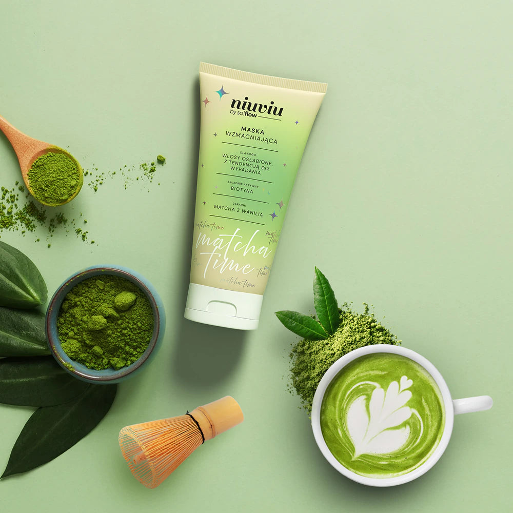 Niuviu – Matcha Time – Strengthening Hair Mask 200ml