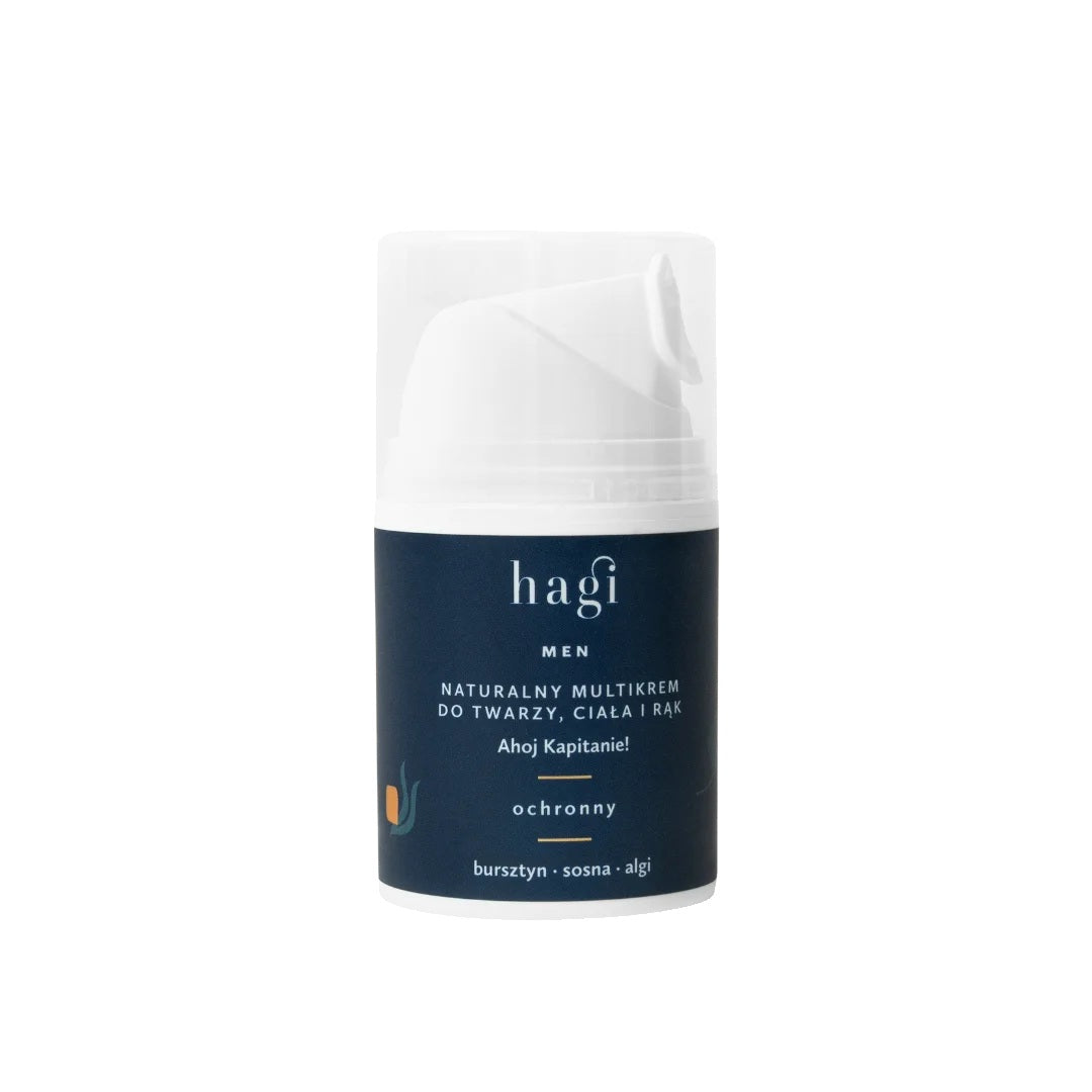 Hagi – Ahoy Captain! – Multi-purpose Face, Body & Hand Cream for Men 50ml