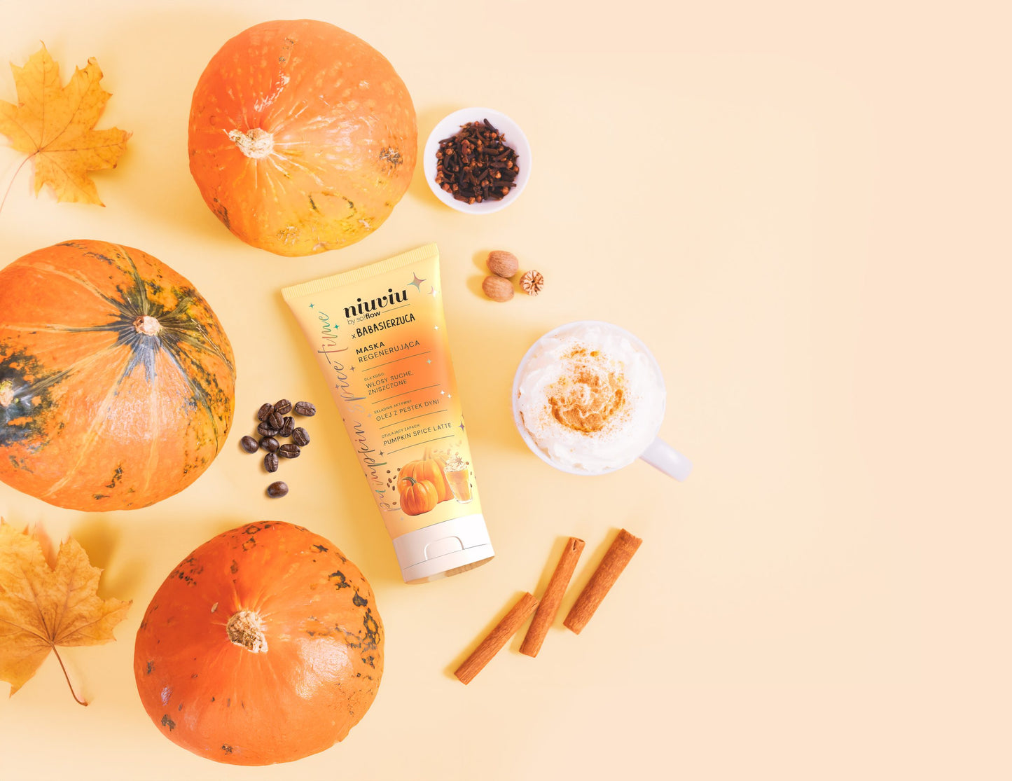 Niuviu – Pumpkin Time – Endurnýjandi Hármaska 200ml