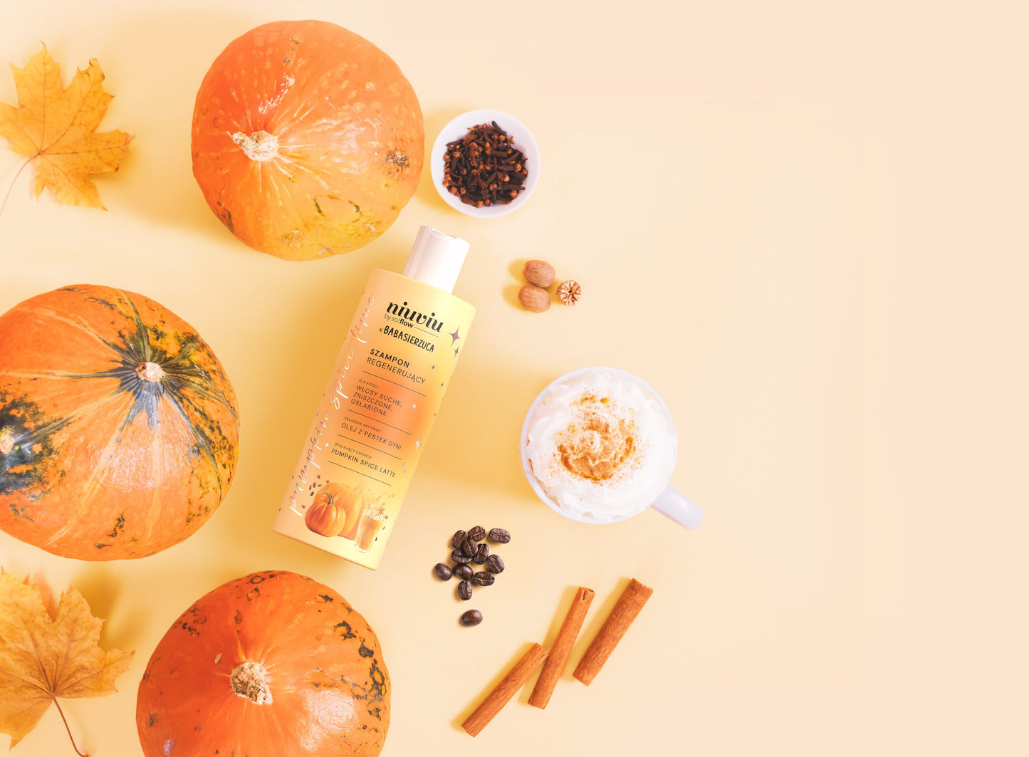 Niuviu – Pumpkin Time – Regenerating Shampoo 300ml