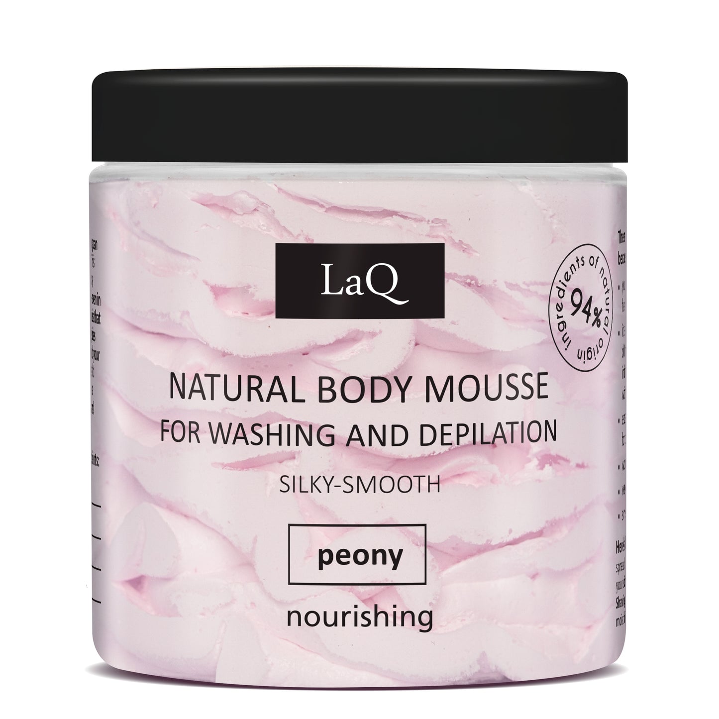 LaQ – Washing & Epitation Mousse – Peony 100 g