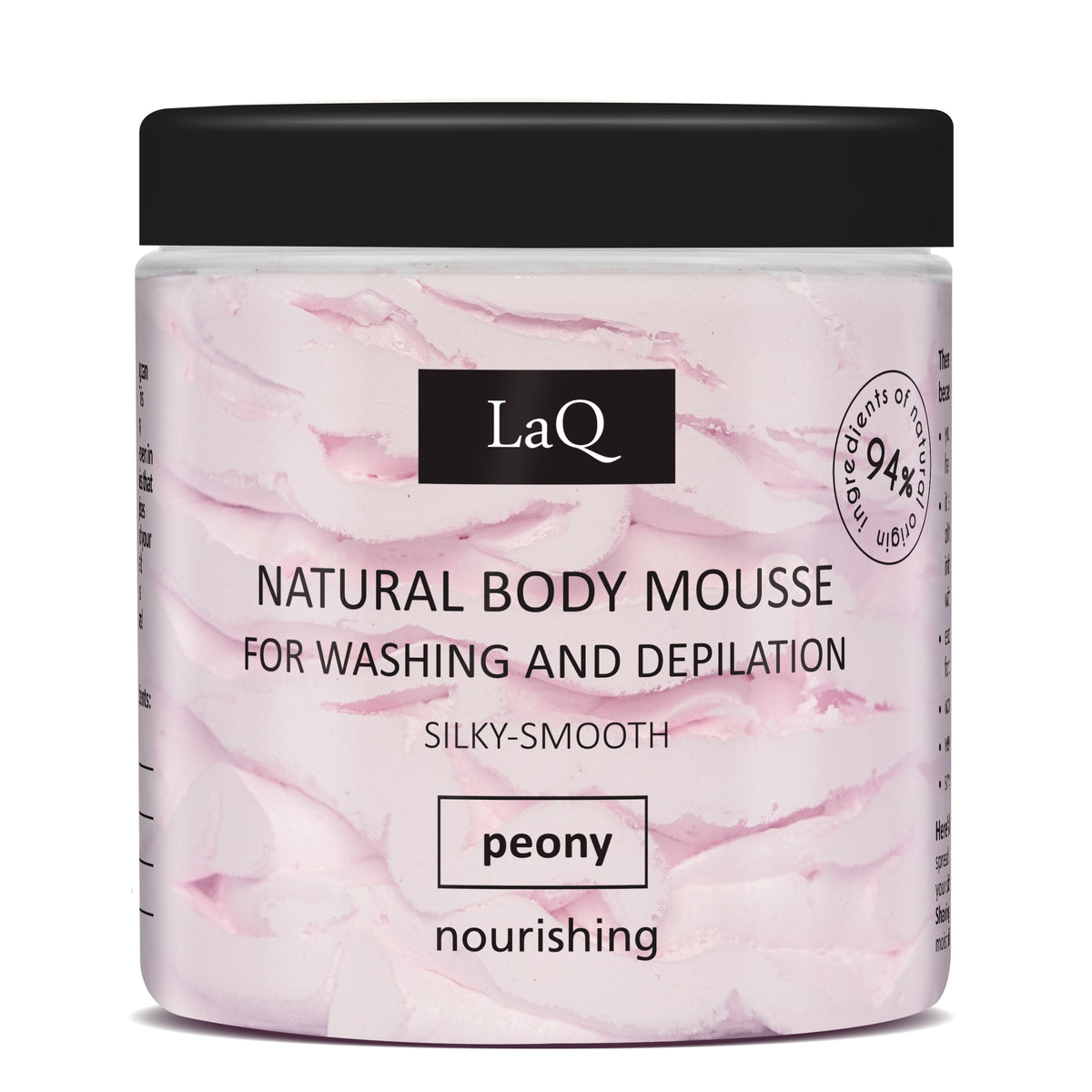 LaQ – Washing & Epitation Mousse – Peony 100g