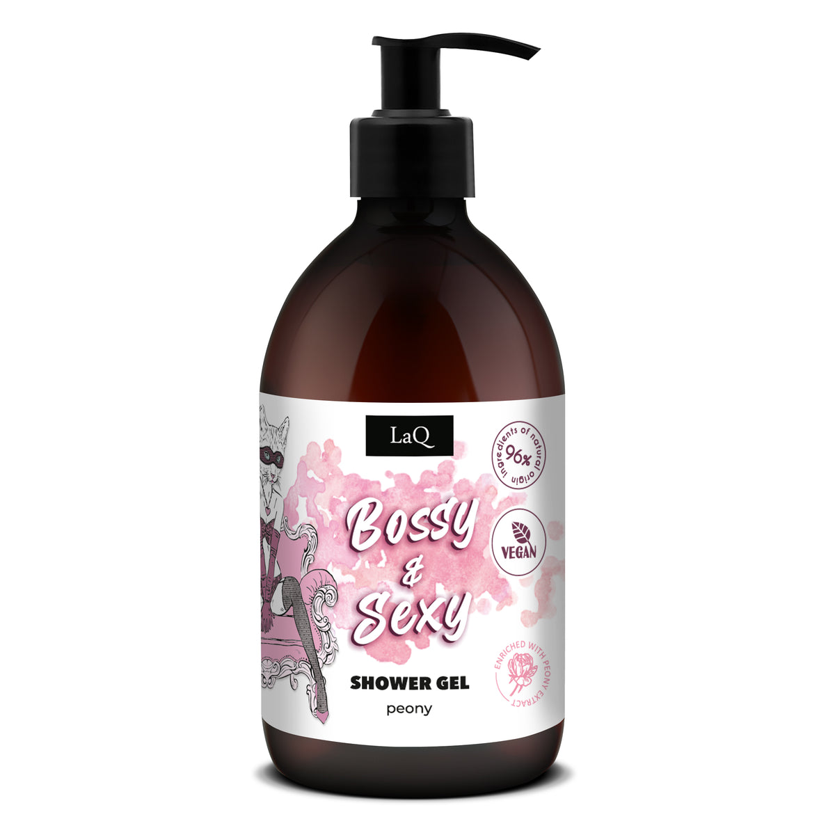 LaQ – Shower Gel – Peony 500ml