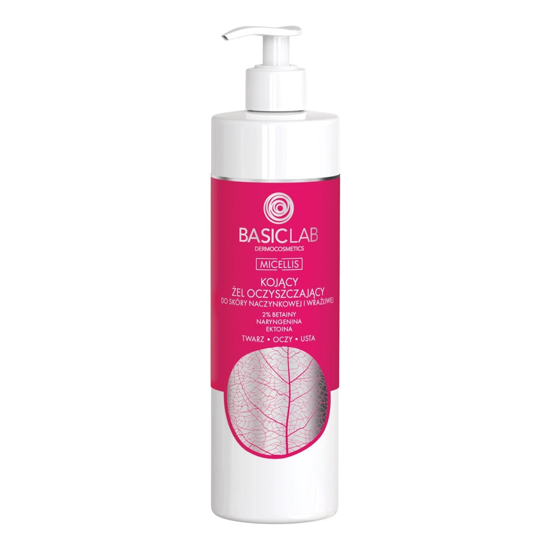 BasicLab – Soothing Cleansing Gel For Couperose and Sensitive Skin 300ml