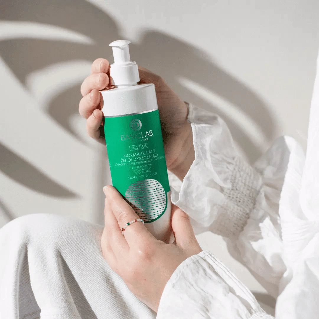 BasicLab – Normalizing Cleansing Gel For Oily, Acne and Sensitive Skin 300ml