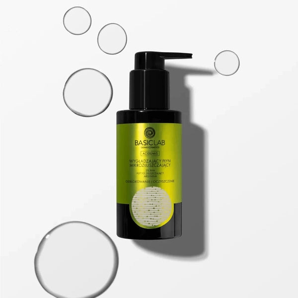 BasicLab – Sléttandi Micro-Exfoliating Vökvi með 2% BHA og Exfoliating Tripeptide 100ml