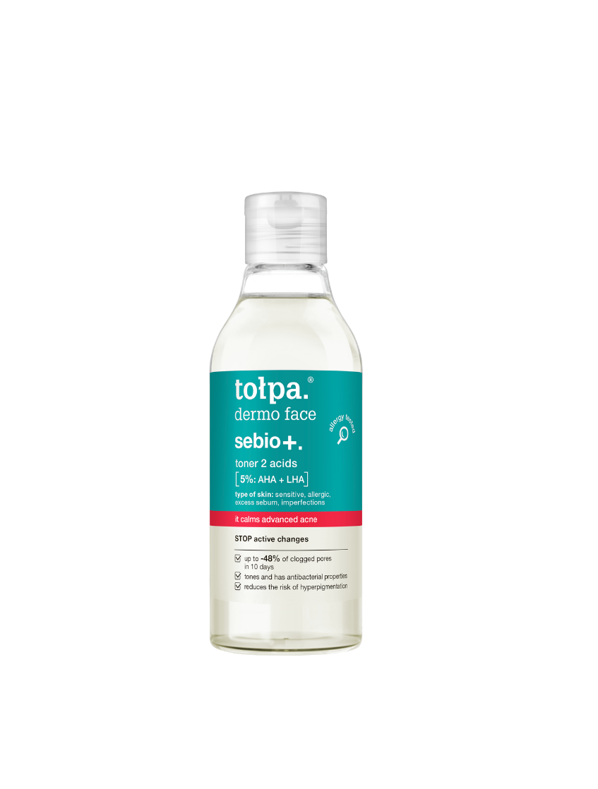Tołpa – Dermo Face Sebio+, Toner with 2 Acids 200ml