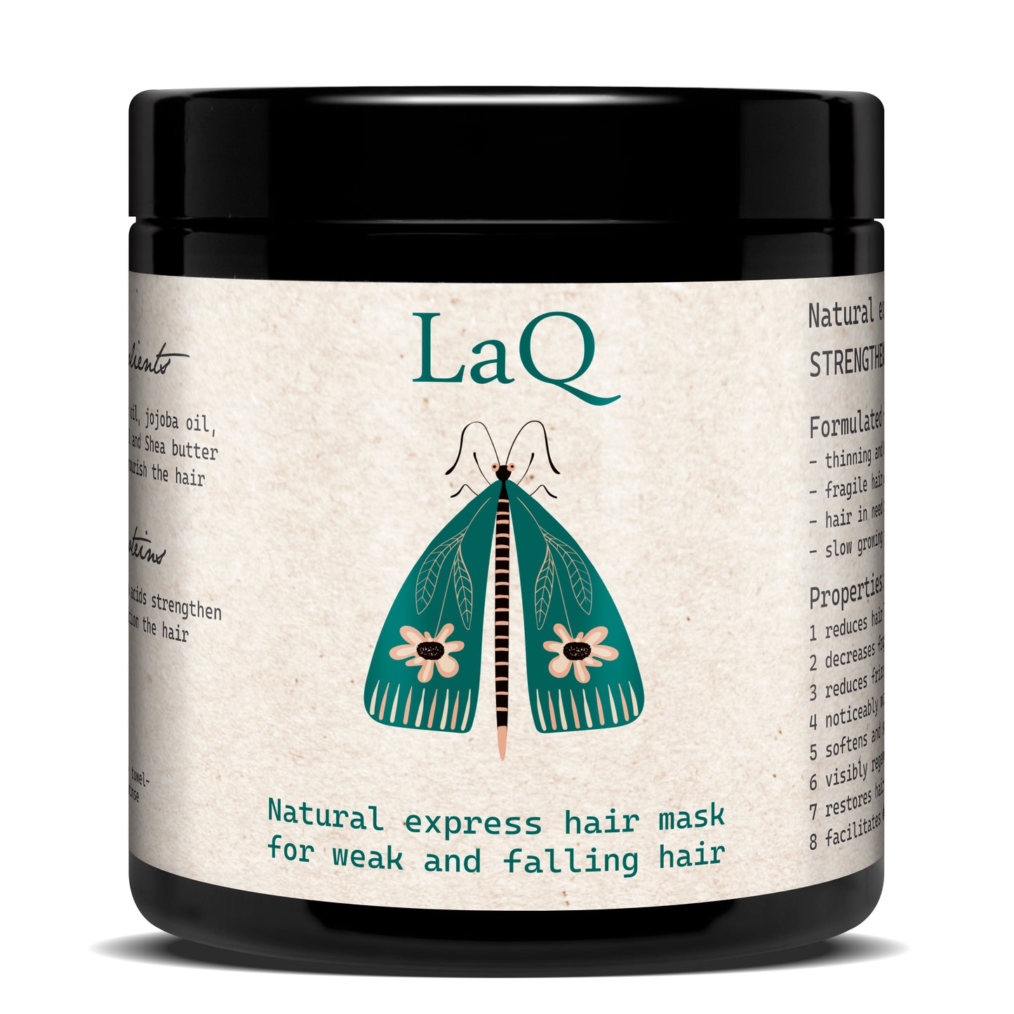 LaQ – Express Hair Mask Strenghtening-Nourishing 250 ml