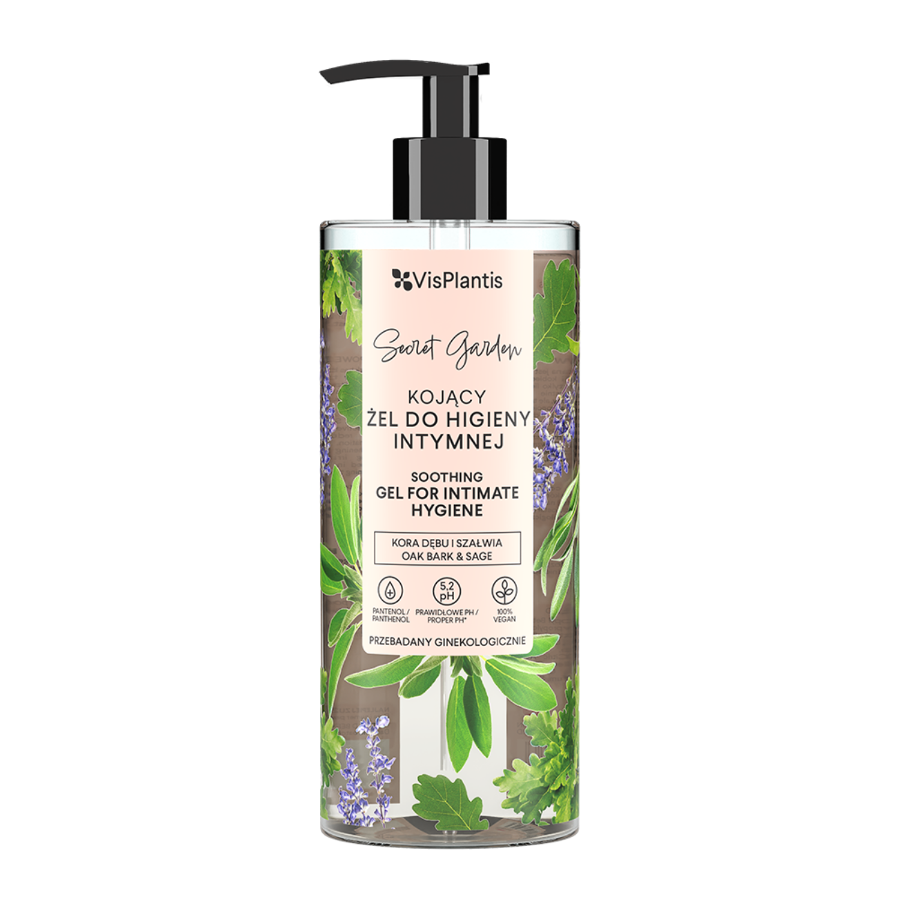 Vis Plantis – Soothing Intimate Hygiene Gel – Oak Bark & Sage 300ml
