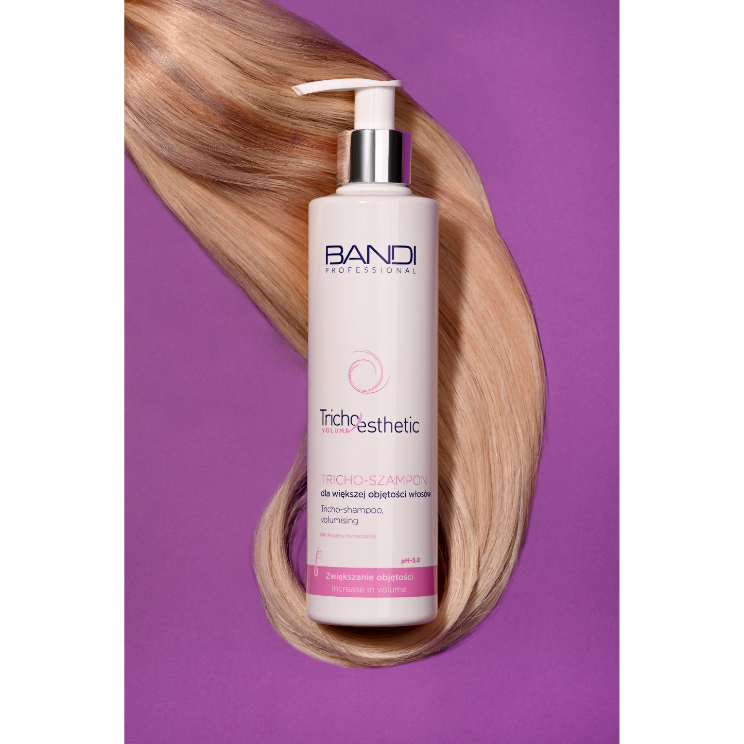Bandi – Tricho Sjampó fyrir Meira Hárfylli 230ml