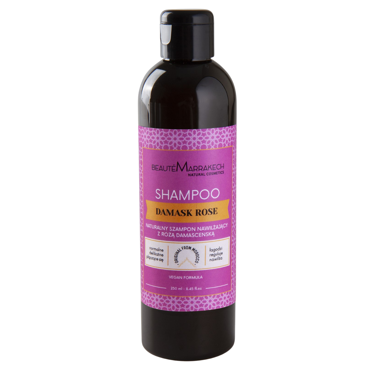 Beaute Marrakech – Rose Moisturizing Shampoo for All Hair Types 250ml