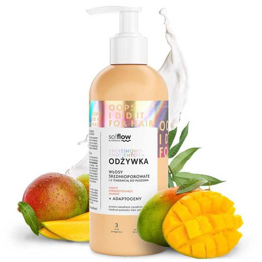So!Flow – Protein-Emollient Conditioner for Medium Porosity and Frizzy Hair 400 ml